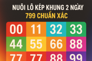 Nuôi lô kép khung 2 ngày 799 chuẩn xác phương pháp soi cầu hiệu quả