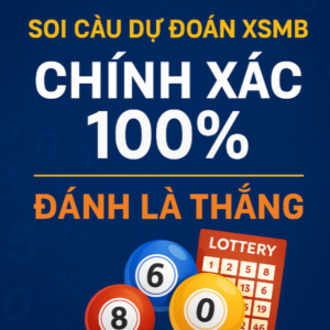 Soi cầu dự đoán XSMB chính xác 100 đánh là thắng với phương pháp chuẩn xác, hình minh họa đẹp với bóng lô và vé số