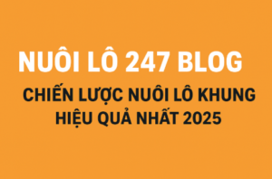 Nuôi lô 247 blog - Chiến lược nuôi lô khung hiệu quả nhất 2025
