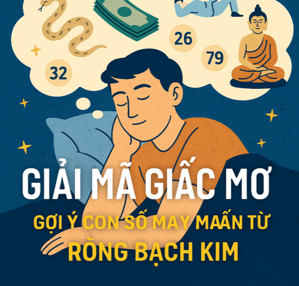 Giải mã giấc mơ chuẩn xác – Gợi ý con số may mắn từ Rồng Bạch Kim
