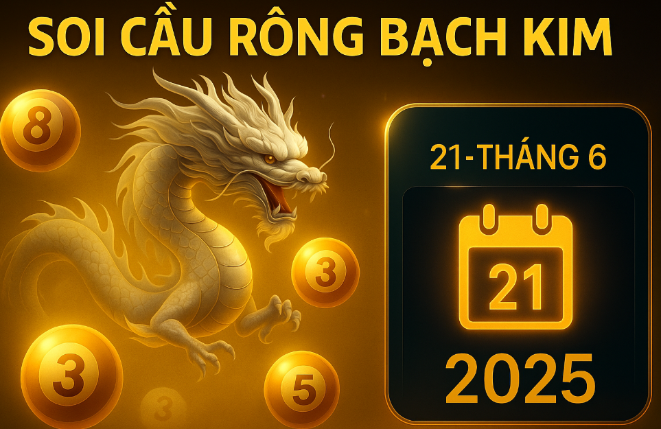 Rồng Bạch Kim ngày 21/6/2025 – Phân tích cầu lô đề chính xác nhất hôm nay
