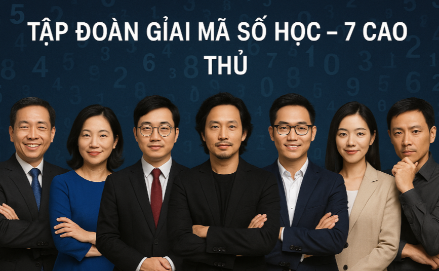 Tập Đoàn Giải Mã Số Học – 7 Cao Thủ Quyền Năng Nhất Thế Giới Số Học