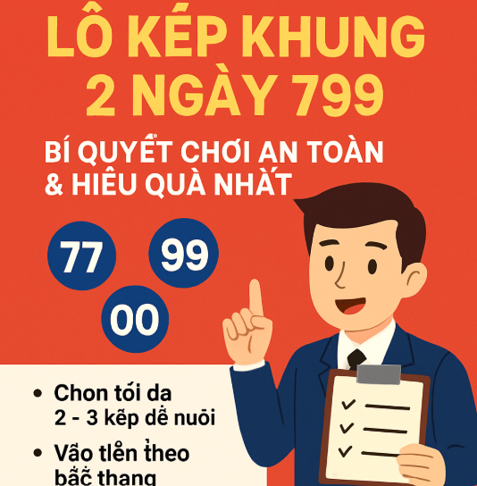 Lô Kép Khung 2 Ngày 799 – Bí Quyết Chơi An Toàn & Hiệu Quả Nhất