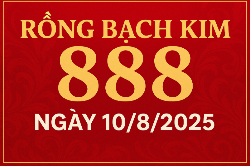 Rồng Bạch Kim 888 ngày 10/8/2025 – Dự đoán & phân tích chi tiết