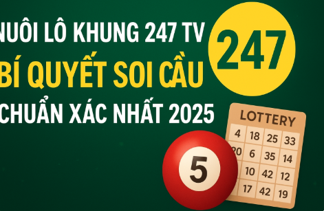 Nuôi lô khung 247 TV – Chiến lược vàng cho lô thủ miền Bắc 2025