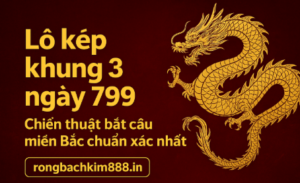 Hình ảnh Rồng Bạch Kim 888 minh họa chiến thuật lô kép khung 3 ngày 799 – bắt cầu miền Bắc chuẩn xác nhất.