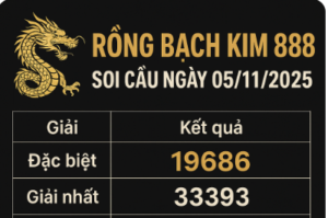 Kết quả xổ số miền Bắc ngày 04/11/2025 – Phân tích cầu lô, đề chuẩn xác từ Rồng Bạch Kim 888